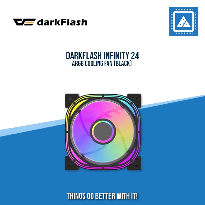 DARKFLASH INFINITY 24 ARGB COOLING FAN DARKFLASH INFINITY 24 ARGB COOLING FAN